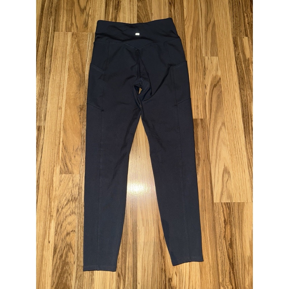 Fabletics High-Waisted Gray Leggings BNWOT Size Tag Cut Measurements In Pics